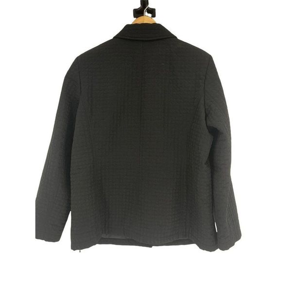 Womens Gallery Quilted Lined Jacket GUC XLarge 0203 Black GUC - Picture 5 of 6